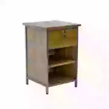 RE-Engineered 1 Drawer Lockable Filing Cabinet